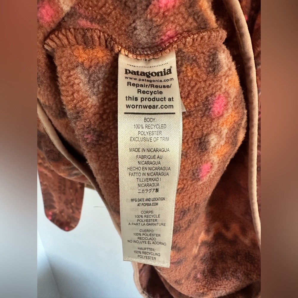Patagonia Lightweight Synchilla Snap-T Fleece Pullover Women’s sz XL - Like New! - Picture 10 of 10